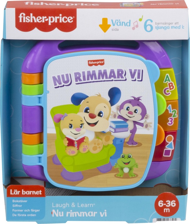 Immagine prodotto Fisher-Price Ridi e impara le filastrocche (Svedese)