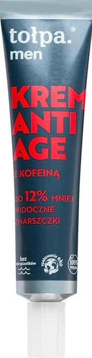 Tolpa Crema viso uomo 40 Ml - Anti-età con caffeina (40 ml)