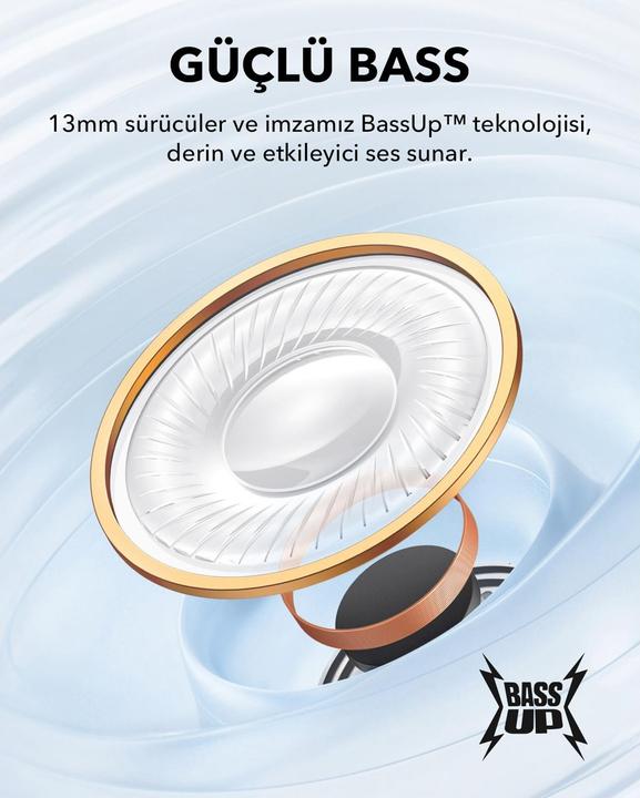 Produktbild soundcore Słuchawki bezprzewodowe K20i Czarne (6 h, Kabellos)