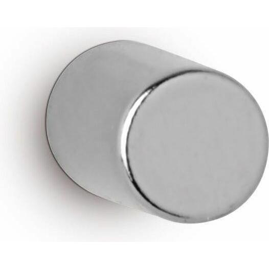 Maul, Magnet, Neodym-Scheibenmagnet, 5 mm, Haftkraft: 1,1 kg, silber Durchmesser: 5 mm / Höhe: 5 mm, hohe Haftkraf (10 x...