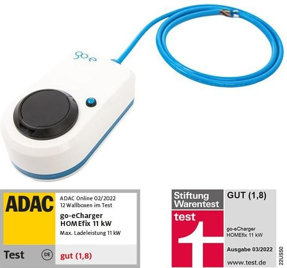 Actual product image Go-E Homefix (Type 2, 11 kW, 16 A, Type 2)