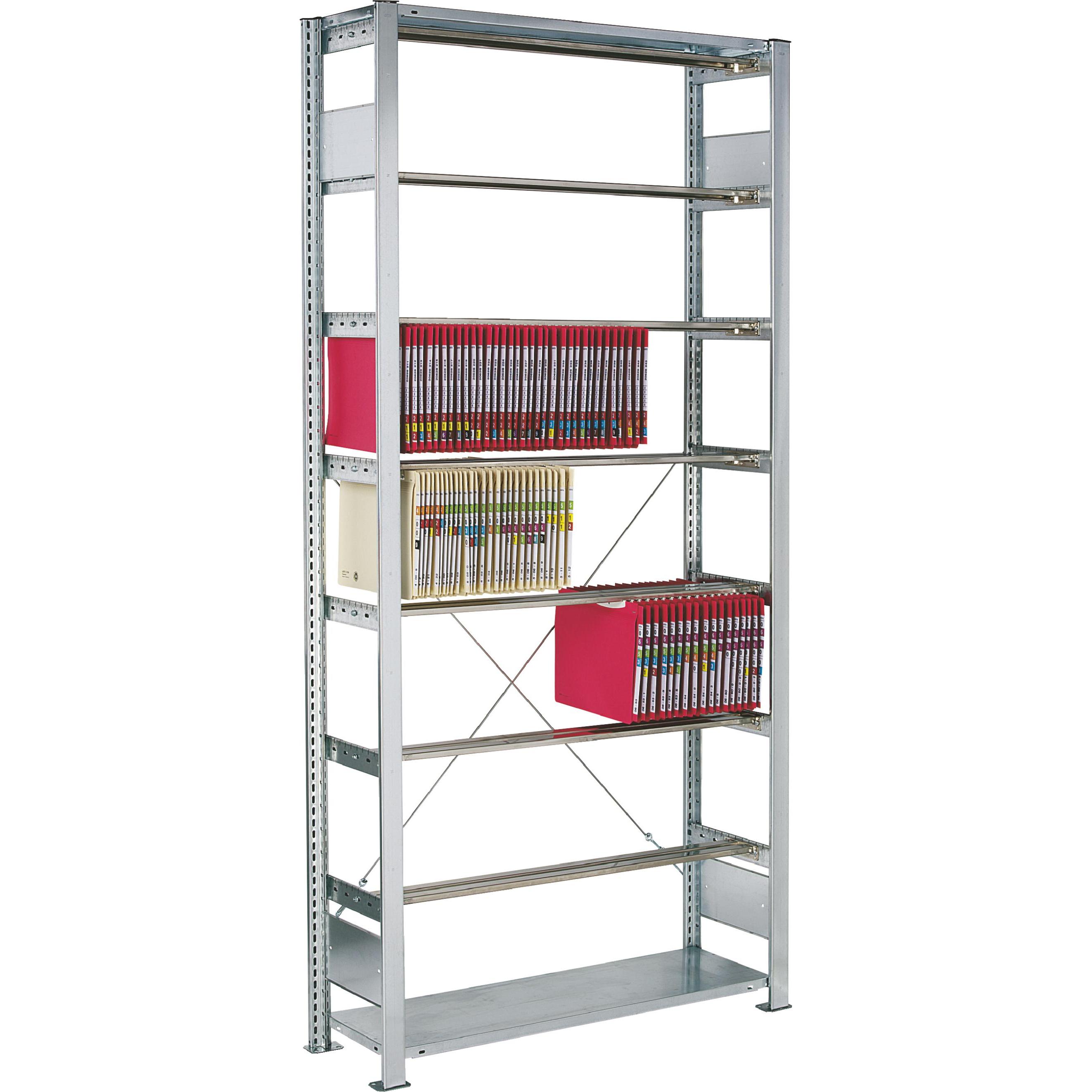 Leitz, Regal, Archivregalsystem 3000 Regal für Pendelregistratur (105.5 x 33.5 x 220 cm)
