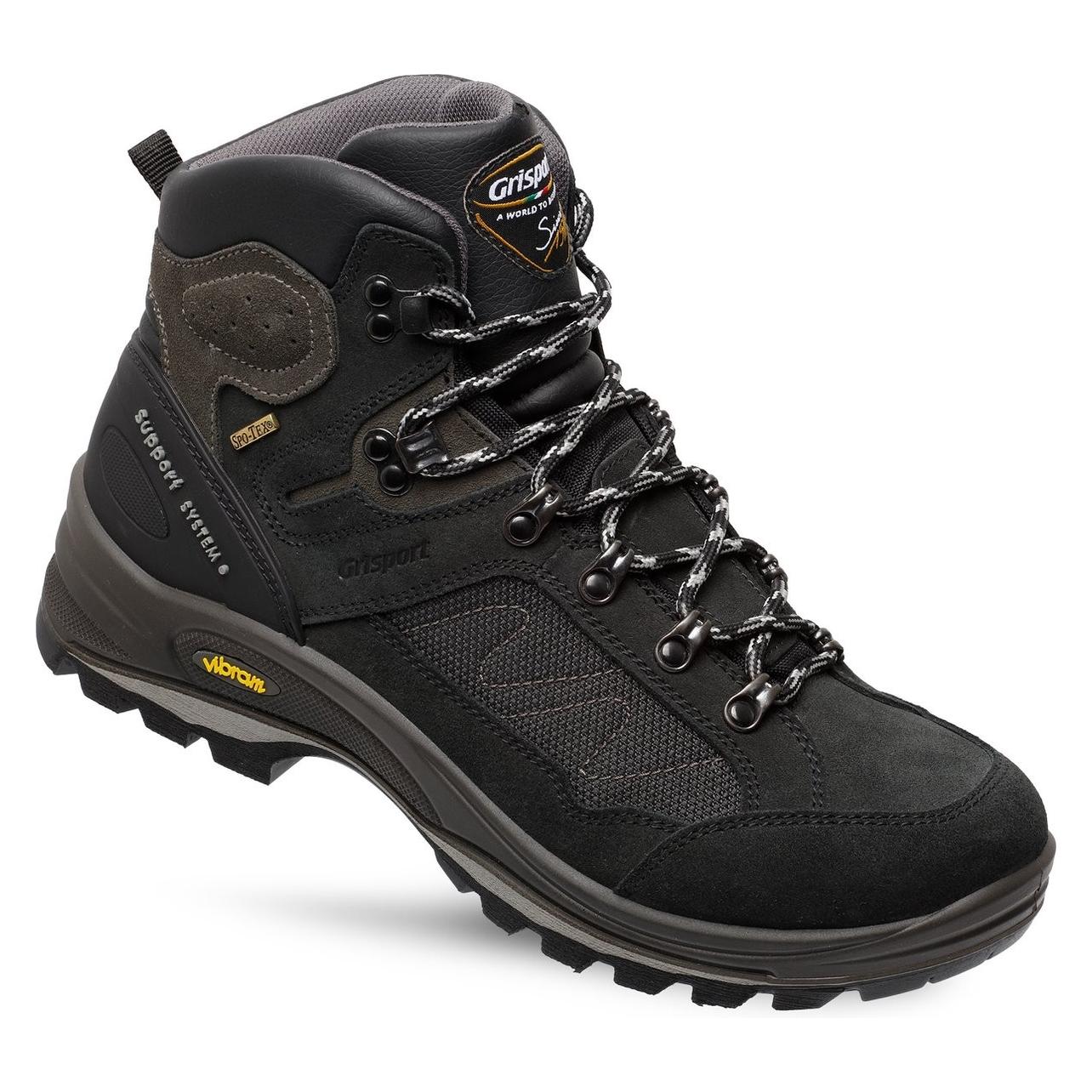 GriSport, Vrouwen, Wandelschoenen, Everest Mid Wandelschoenen Unisex - Black - Maat 39 (12185-01) (39), Zwart