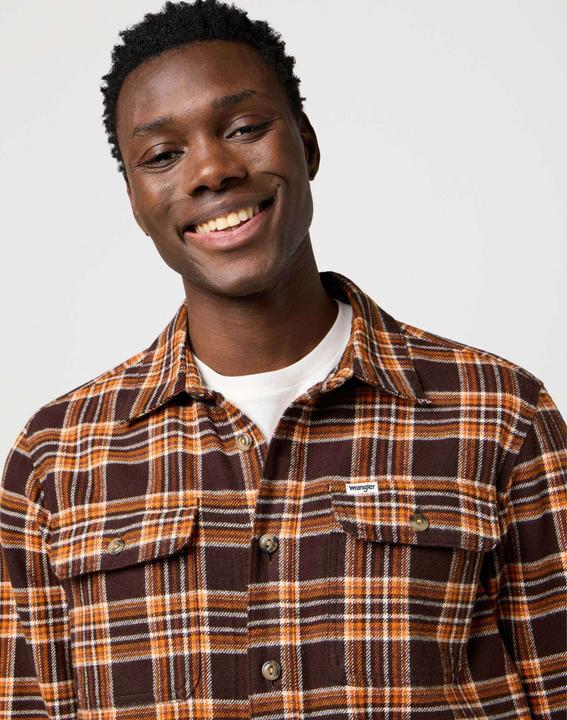 Image du produit Wrangler Langarmhemd Overshirt (L)