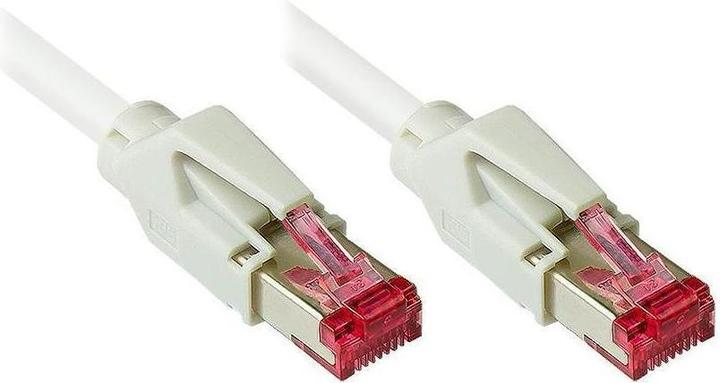 Produktbild Good Connections Patchkabel Cat. 7 Draka UC900 Rohkabel (900MHz) Hirose TM21 Stecker beidseitig, weiss, 30m (PiMF, S/FTP, CAT7, 30 m)