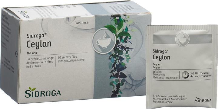 Produktbild Sidroga Wellness Ceylon Tee Beutel (34 g)