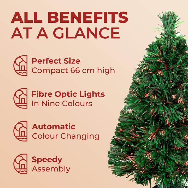 Actual product image Casaria Christmas tree (60 cm)