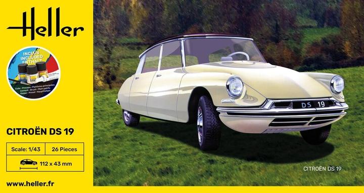 Image du produit Heller KIT DE DÉMARRAGE Citroën DS 19