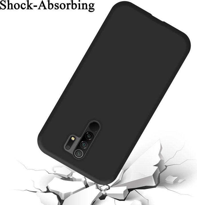 Actual product image Cadorabo TPU Liquid Silicone Case Cover (Xiaomi Redmi 9)