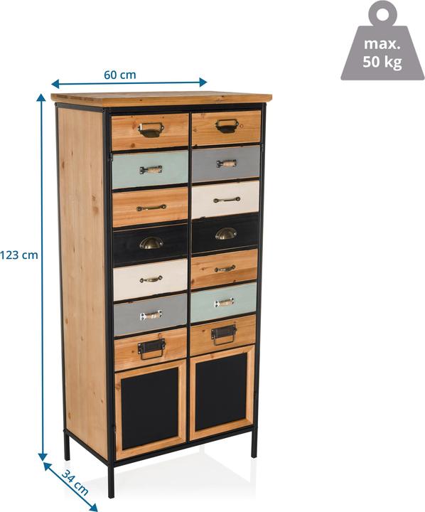 Produktbild hjh LIVING Continento High (60 x 34 x 123 cm)