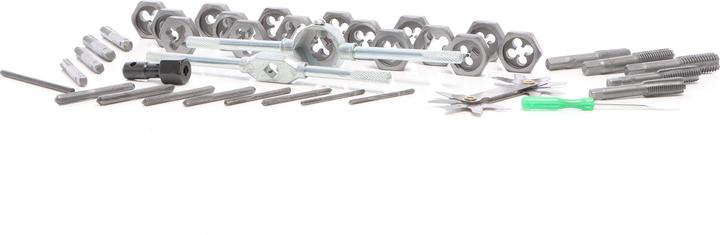 Produktbild Wiltec Gewindeschneider Set 7tl. Rohrschneider Schneidkluppe Schneideisen Stahl