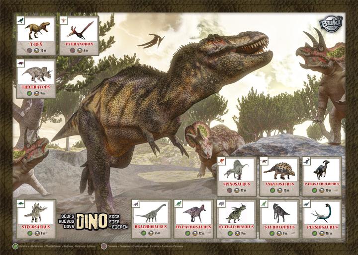 Image du produit Buki Coffret Oeufs Dino