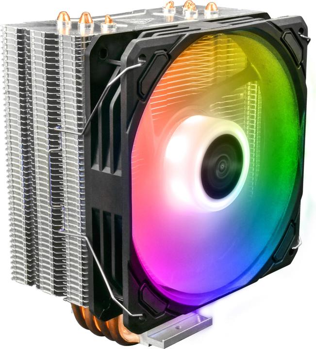 Gamdias Ventilateur processeur Boreas E1-410 RGB (Noir) (154.50 mm)