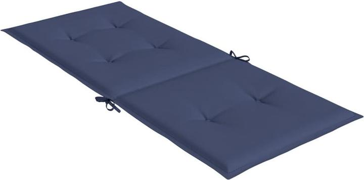 Produktbild vidaXL Hochlehner-Auflagen 2 Stk. Stoff (120 x 50 cm)