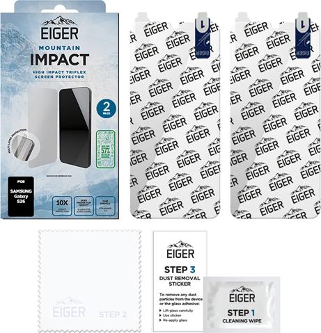 Immagine prodotto Eiger Eiger Mountain Impact clear (2 pz., Samsung Galaxy S26)