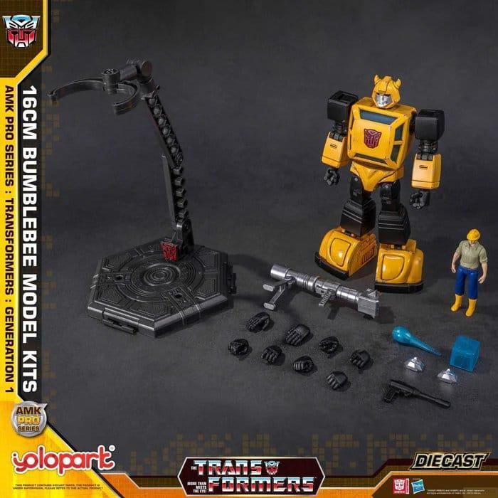 Produktbild Yolopark Transformers: Generation One Plastic Model Kit AMK PRO Series Bumblebee 16 cm