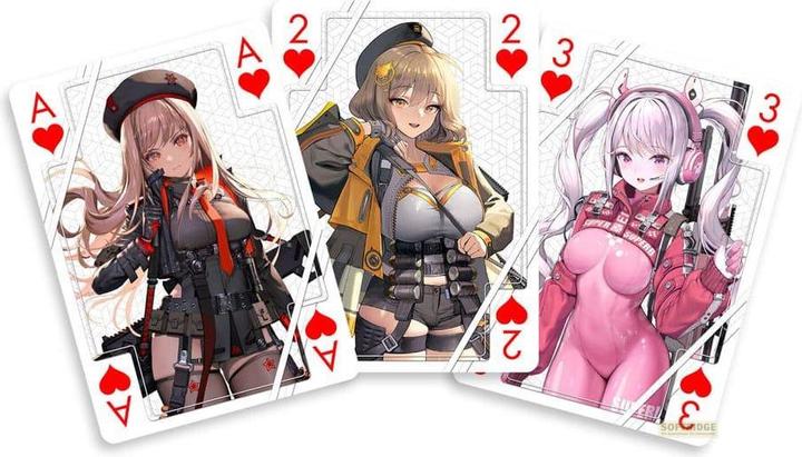 Actual product image Sakami Goddess of Victory: Nikke playing cards