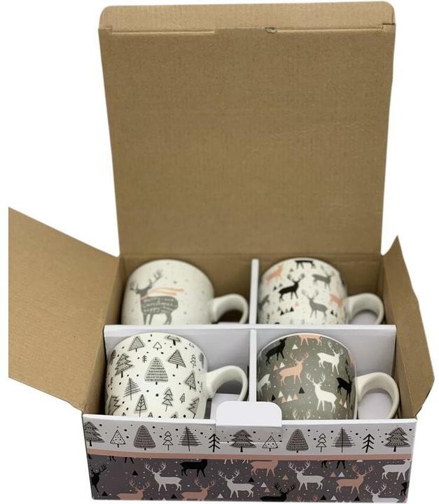 Actual product image GuGus XMAS mugs (400 ml, 4x)