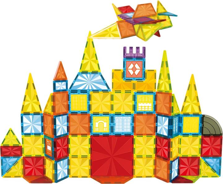 Image du produit VR Shinecon Kit de construction magnétique, 75 pièces - Imagine L Multicolore