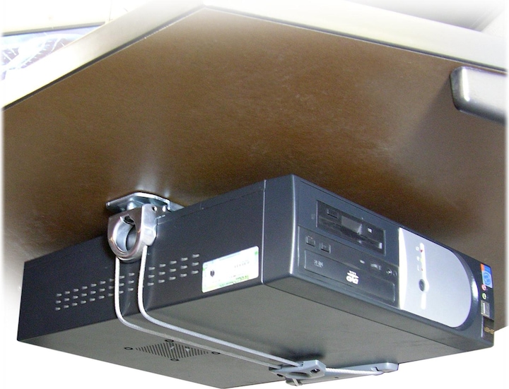 Actual product image Ergotron Universal Cpu Holder Dark Grey