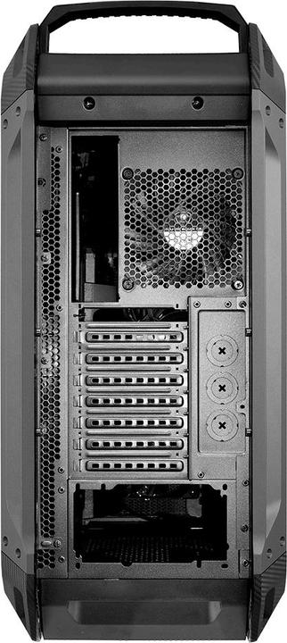Actual product image Cougar Case Panzer Max G Full tower easily moddable 1 pcs of 120 mm fans non LED tempred glass panel (ATX, mATX, Mini-ITX, SSI CEB)