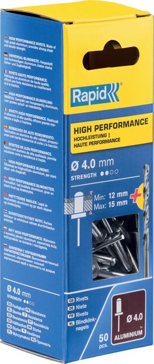 Produktbild Rapid Universal Blindniete Ø 4,0 x 18 mm