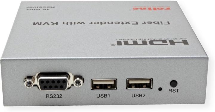 Immagine prodotto Roline Prolungatore KVM HDMI USB su FO 4K60, 20km