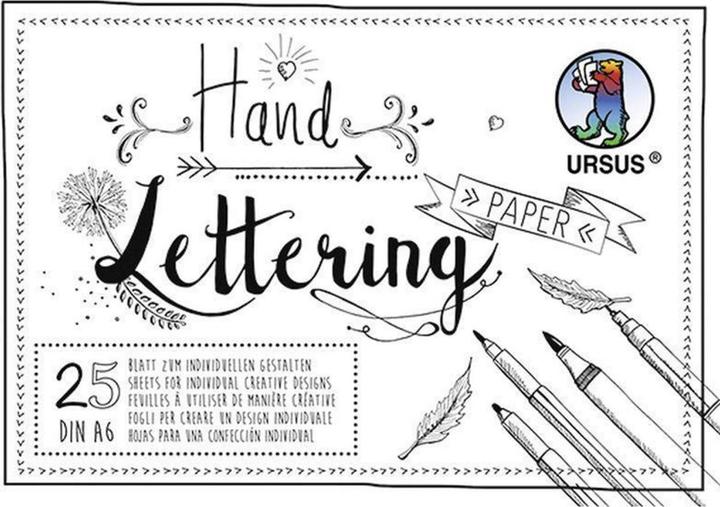 Ursus Papier à dessin A6 blanc (A6)