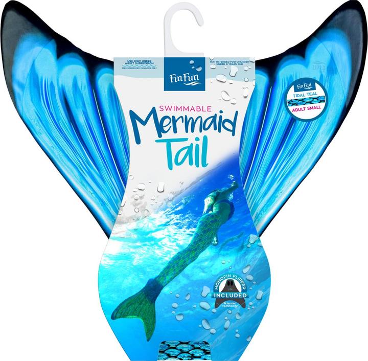 Actual product image Fin Fun Mermaidens Tidal Teal Adults (40 - 42)