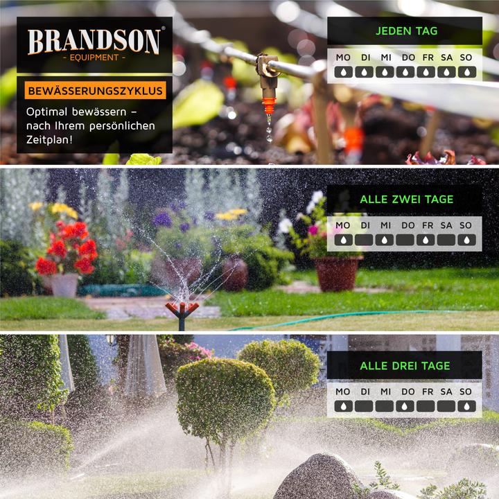 Actual product image Brandson Bewässerungstimer 2-Zonen (Irrigation computer)