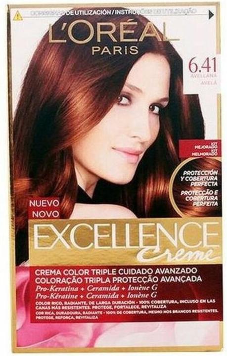 Image du produit L'Oréal Paris EXCELLENCE Crème encre #6,41 avellana (6,41 Noisette)