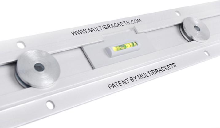 Immagine prodotto Multibrackets M Universal Wallmount Super Slim Silver Small (Muro, 32", 55 kg)