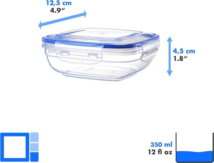 Actual product image Grizzly 8x Extra Small, Flat, Square (0.35 l)