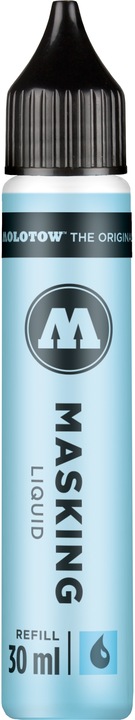 Produktbild Molotow Masking Liquid refill 30ml 693600 40g. (Nachfülleinheit, Hellblau)