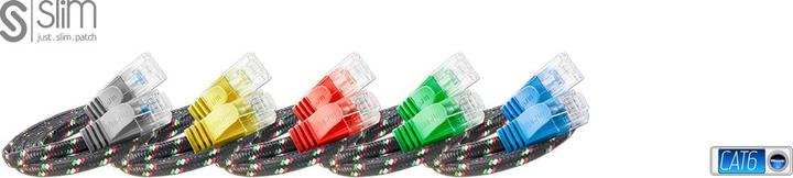 Produktbild Wirewin Slim Toughkabel: UTP, 3m, rot (U/UTP, CAT6, 3 m)