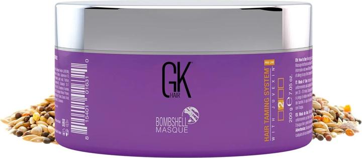 Actual product image Gk Hair Global Keratin Red Bombshell Masque 7.05 Fl Oz 200g (200 ml)
