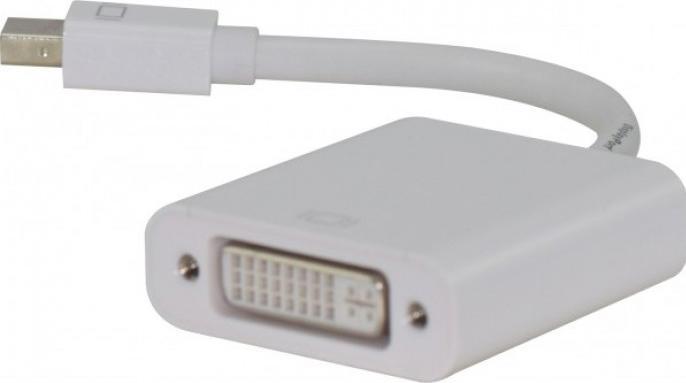 Productafbeelding Exertis Connect Mini DisplayPort naar DVI-D converter, actief, 0,1 m (Mini DP, 9 cm)