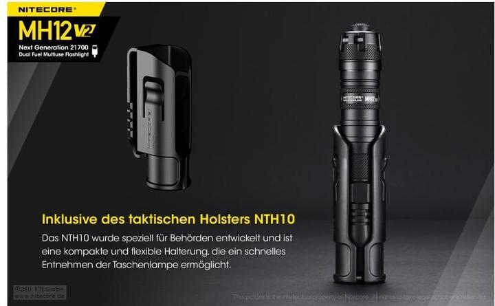 Produktbild Nitecore MH12 V2 - 1200 Lumen (15.80 cm, 1200 lm)