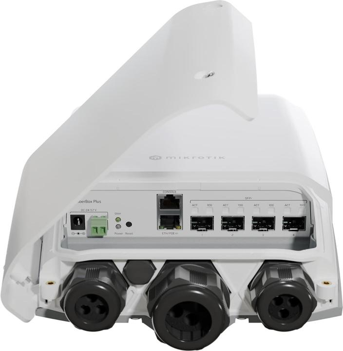 Actual product image MikroTik SFP+ Switch FiberBox Plus CRS305-1G-4S+OUT 5 Port (5 Ports)