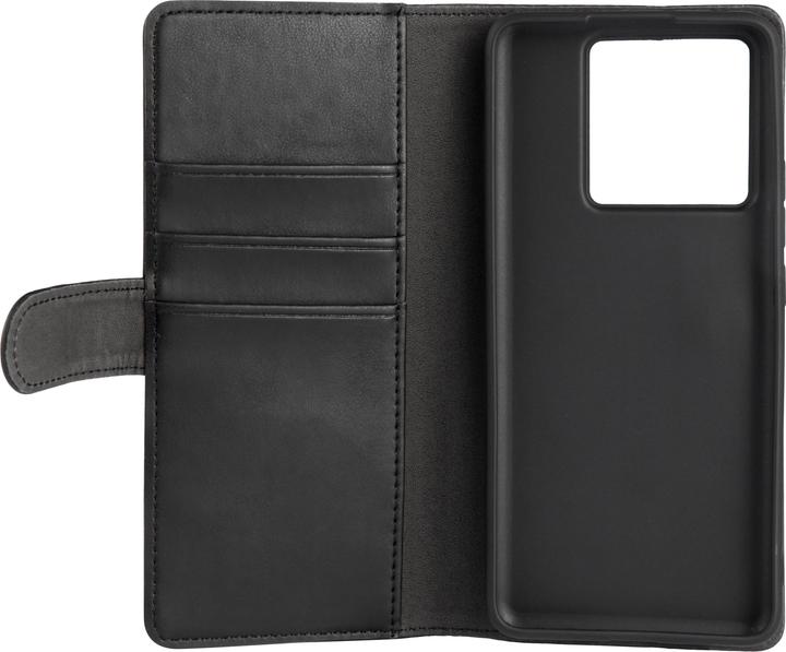 Actual product image Essentials Xiaomi 13T Pro PU wallet, 3 cards, black (Xiaomi 13T Pro)