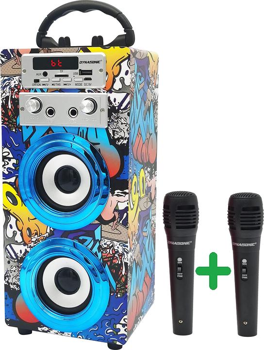 Immagine prodotto Dynasonic Mikrofon Karaoke Lautsprecher (Attivo)