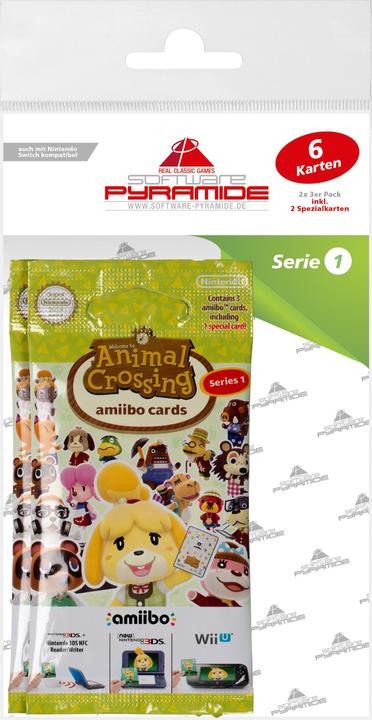 Produktbild Nintendo amiibo Cards Animal Crossing: Series 1 (2er Pack) (3DS, Wii U, Switch)