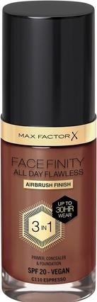 Immagine prodotto Max Factor Facefinity Fondotinta All Day Flawless 3 In 1 C110-Espresso 30ml (Nº C110 Espresso)