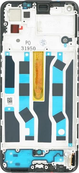 Produktbild OEM Display + Rahmen für OPPO RENO 6 4G schwarz (Display, Oppo Reno 6)