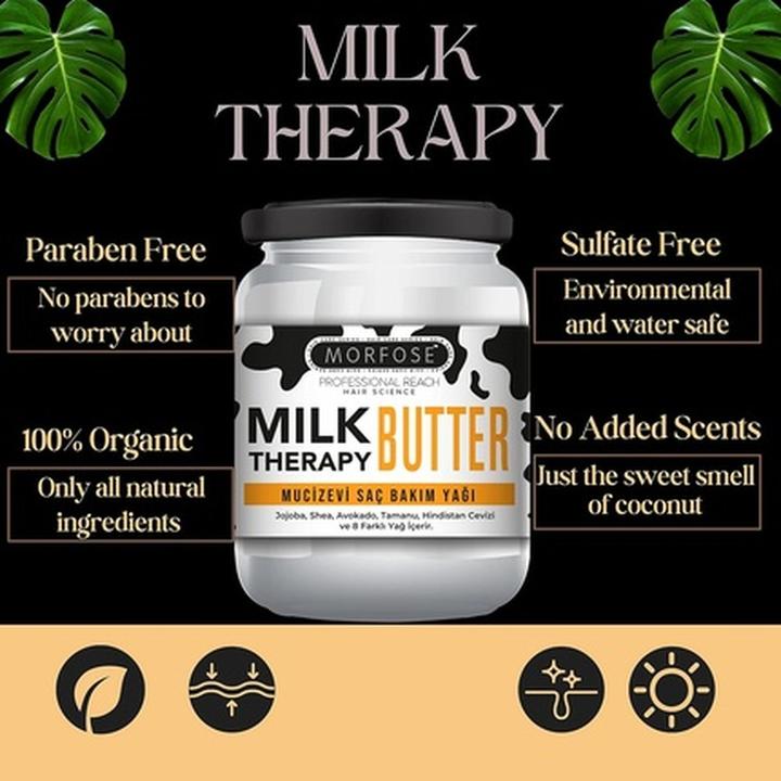 Image du produit Morfose Crème au beurre Milk Therapy 200 ml (200 ml)