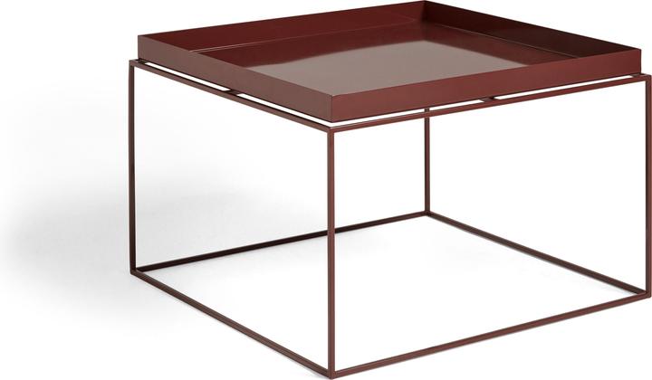 HAY Dessert COFFEE TRAY TABLE chocolat (60 x 60 x 39 cm)