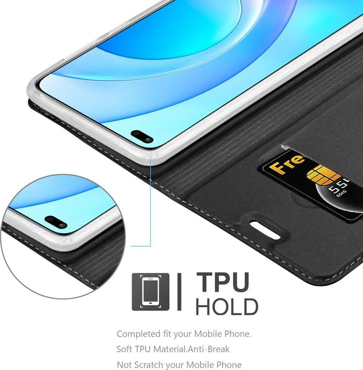 Actual product image Cadorabo Classy Book Case for Honor 50 LITE (Honor 50 Lite)