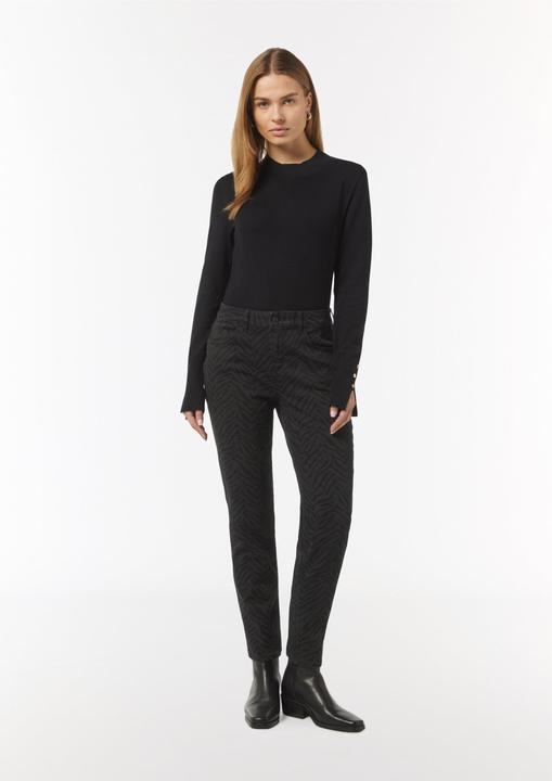 Actual product image Comma Jeans-Hose Jeans mit Animal-Print (Frequency band 38 (2600 MHz))