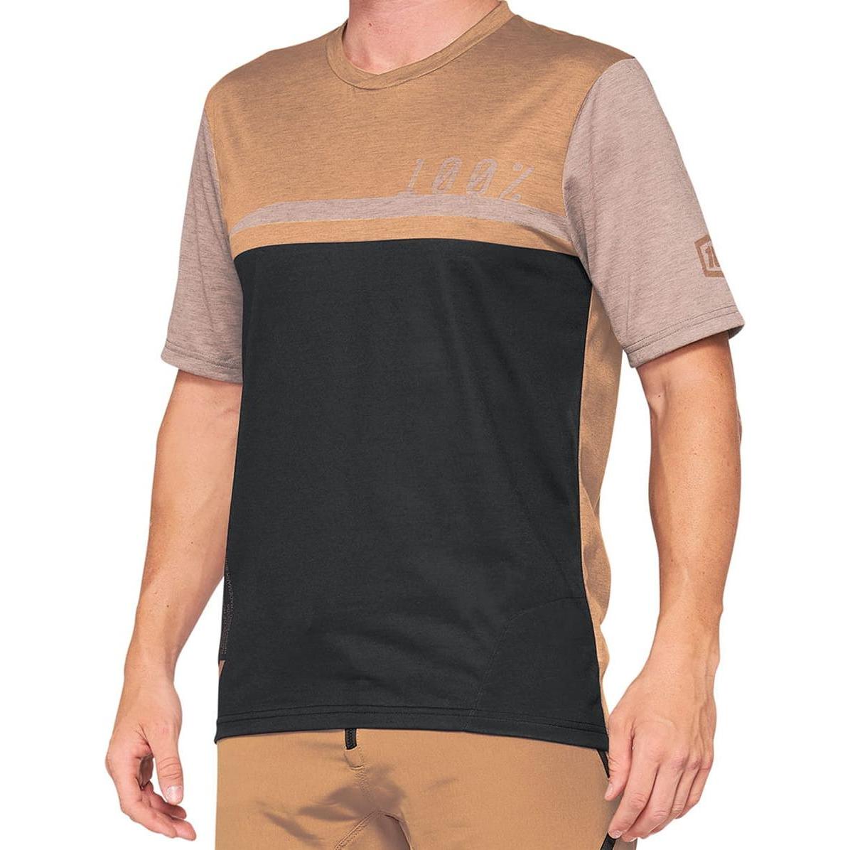 100%, Herren, Velotrikot, Airmatic Herren Biketrikot (XL), Braun, XL