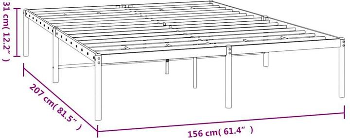 Image du produit vidaXL Bettgestell (150 x 200 cm)